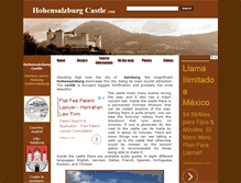 Tablet Screenshot of hohensalzburgcastle.com